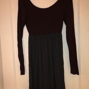 Long sleeve boutique dress
